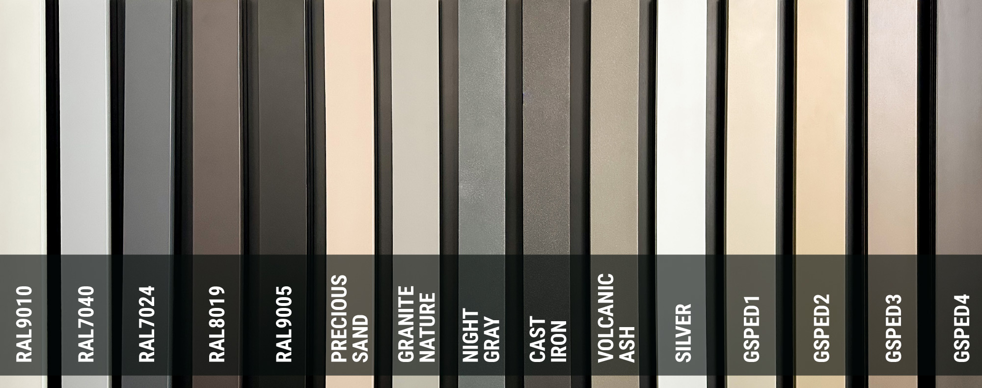 ALUMINIUM colors